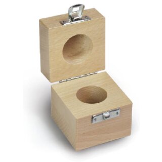 Wooden box, 1 x 200 g F2 + M1, beech
