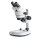Stereo zoom microscope Trinocular Greenough: 0,7-4,5x: HWF10x20: 1W LED
