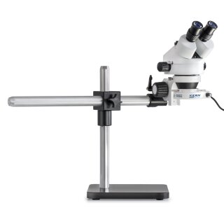 Stereo-Zoom Mikroskop-Set OZL 963, 0,7 x - 4,5 x, 4,5W LED (Auflicht)