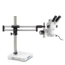 Stereo zoom microscope Set Binocular 0,7-4,5x: Jointed...