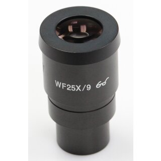 Okular (Ø 30.0 mm): HWF 25× / Ø 9.0 mm