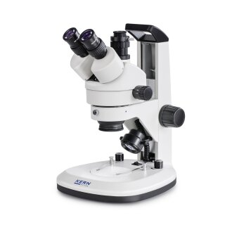 Stereo-Zoom Mikroskop OZL 468, 0,7 x - 4,5 x, 3W LED (Durchlicht), 3W LED (Auflicht)