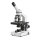 Durchlichtmikroskop (Schule) Monokular Achromat 4/10/40: WF10x18: 0,5W LED, recharge