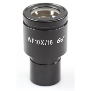 Okular (Ø 23.2 mm): HWF 10× / Ø 18.0 mm (mit Pointer-Nadel)