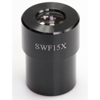 Okular (Ø 30.0 mm): SWF 15× / Ø 17.0 mm  (mit Skala 0,05 mm)