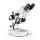 Stereo-Zoom Mikroskop Binokular Greenough: 0,75-3,6x: HWF10x21,5: 0,35W LED