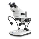 Stereo-Zoom Mikroskop OZL 474, 0,7 x - 4,5 x, 3W LED (Auflicht)