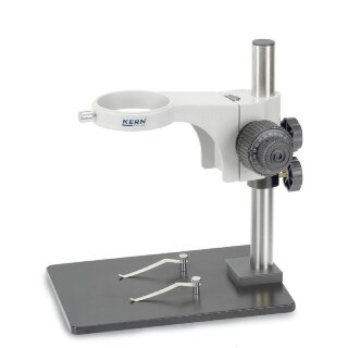 Stereomikroskop-Ständer (Säule) ohne Beleuchtung: Stahlplatte