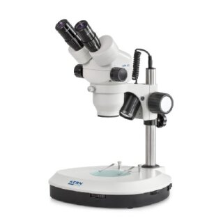 Stereo-Zoom Mikroskop Trinokular Greenough: 0,7-4,5x: HSWF10x23