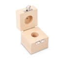 Wooden box 1 x 100 g E1 + E2 + F1, upholstered