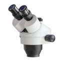 Stereo zoom microscope head 0,7x-4,5x: Trinocular: for...