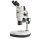 Stereo zoom microscope Trinocular Parallel: 0,8-5,0x: HWF10x22: 3W LED