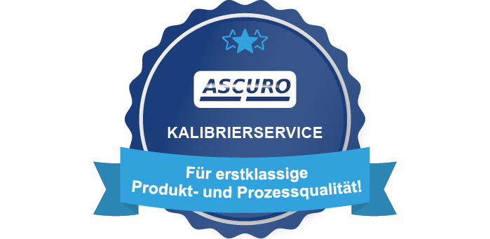 Der Kalbibrierservice von Ascuro sorgt für erstklassige Produkt- und Prozessqualität